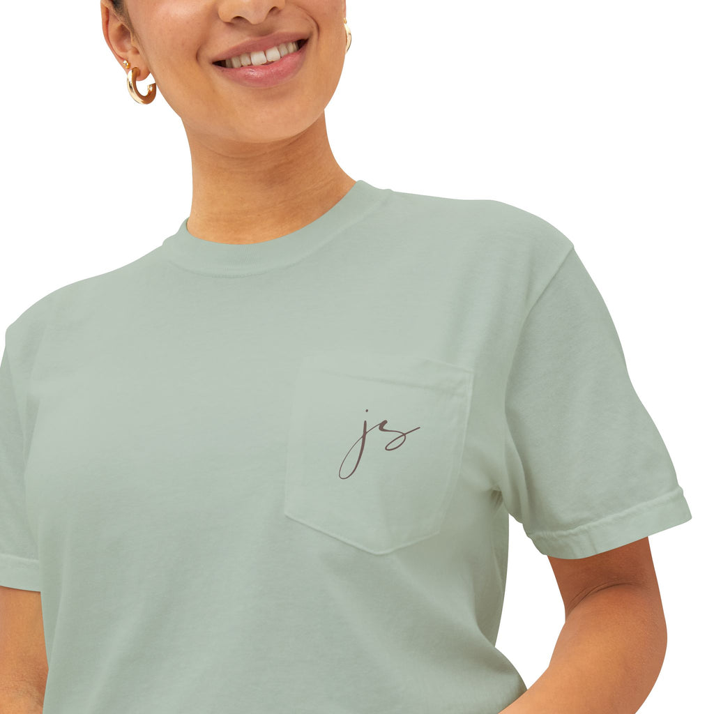 J. Symone's Garment-Dyed Pocket T-Shirt