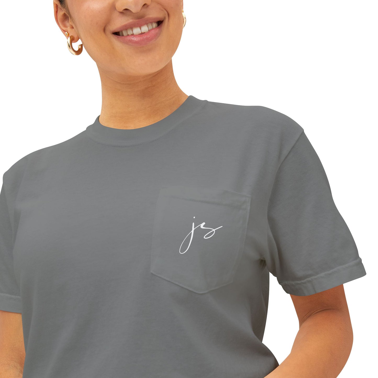 J. Symone's Garment-Dyed Pocket T-Shirt