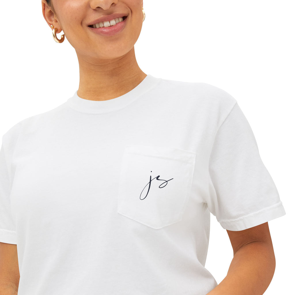 J. Symone's Garment-Dyed Pocket T-Shirt